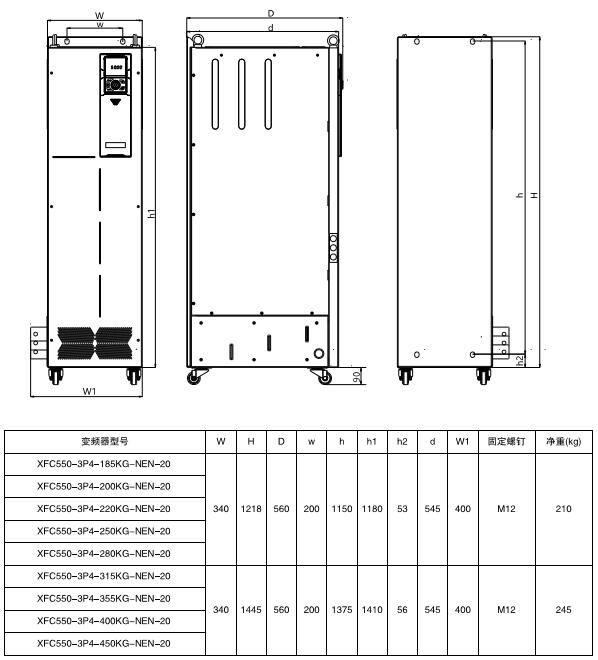 XFC550系列低压变频器(图6)